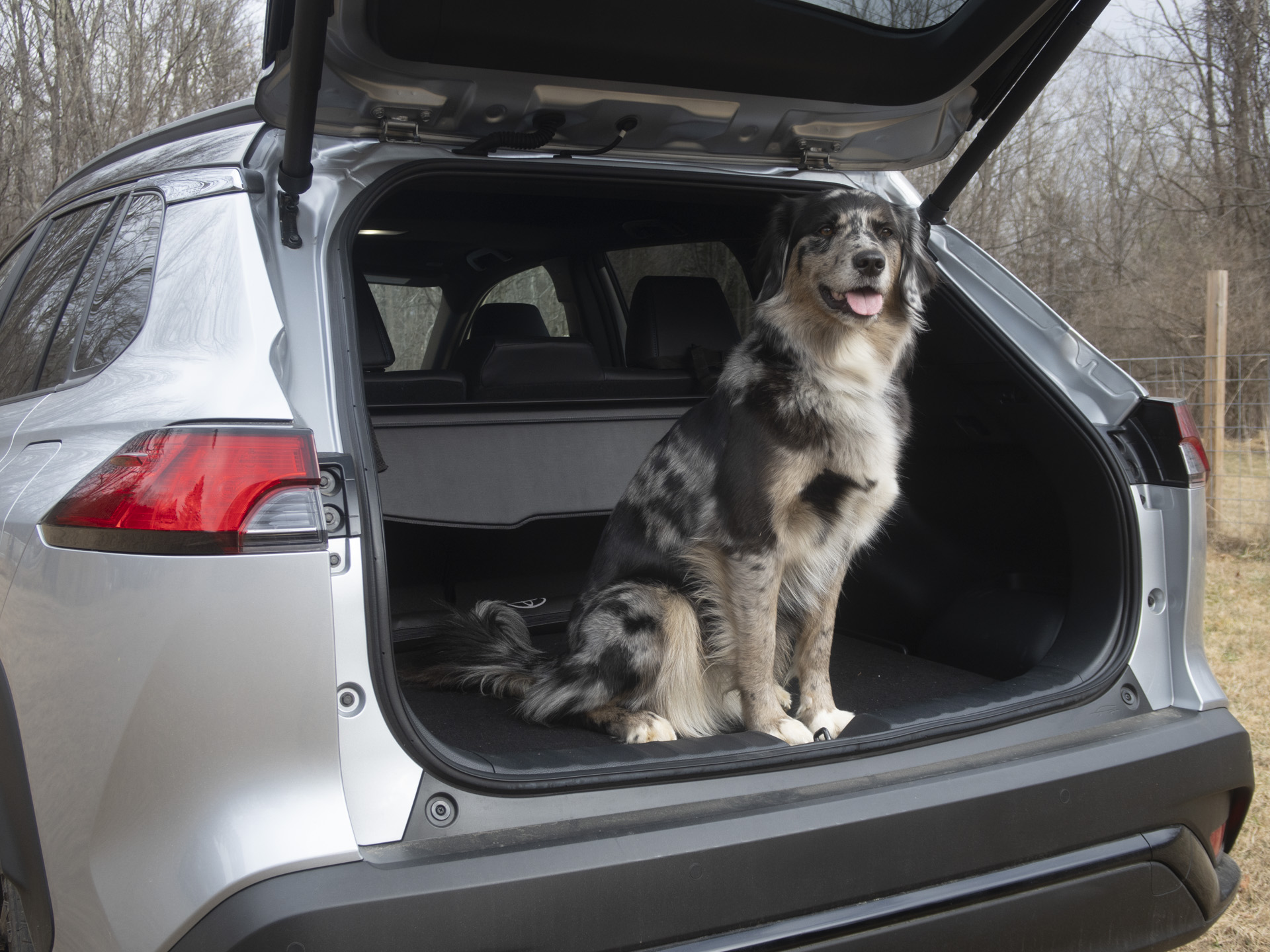 Interior vent below the rear seats of the Toyota Corolla Cross Hybrid, crucial for battery health maintenance.
