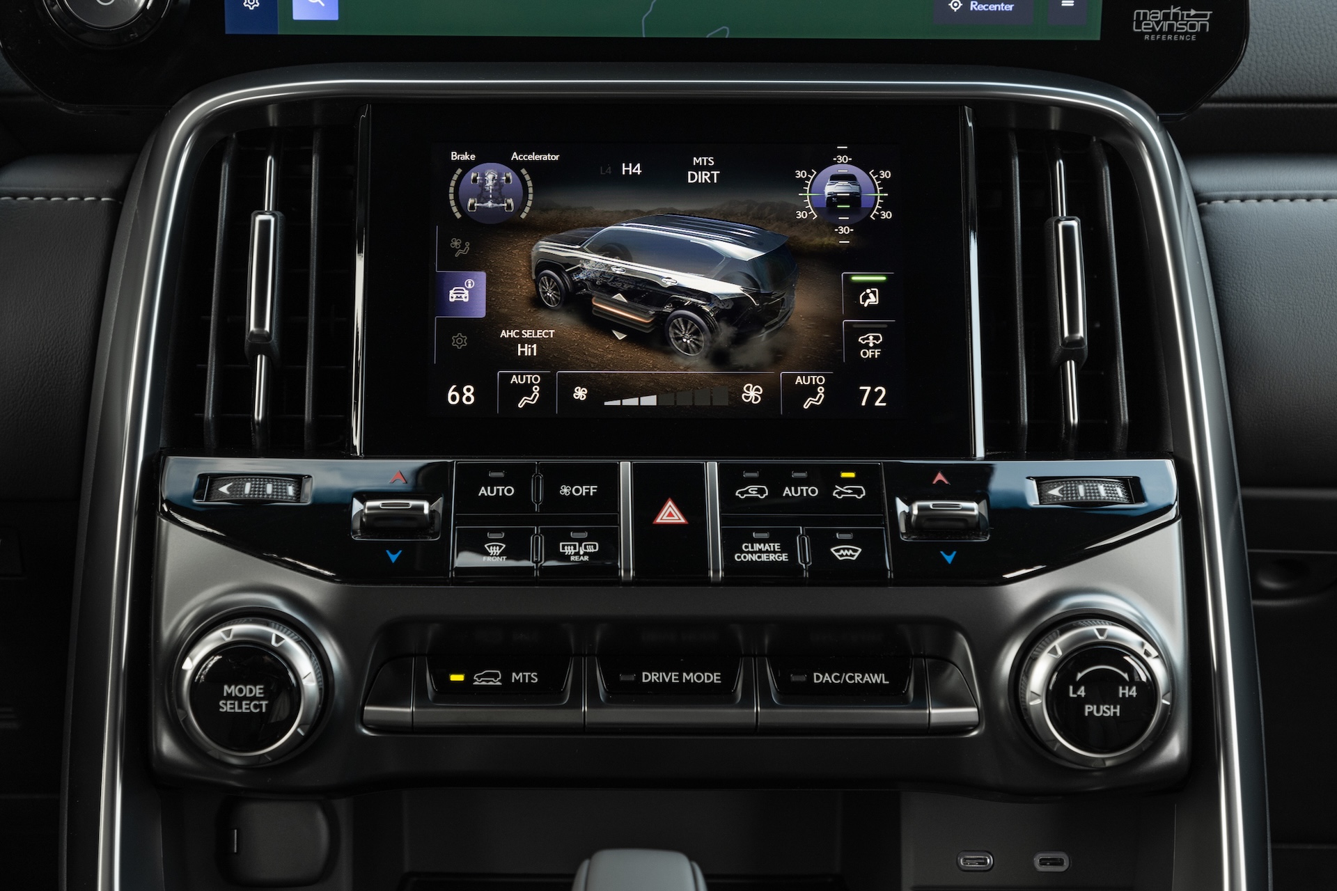 Luxurious seats in the 2025 Lexus LX 700h offering maximum comfort