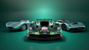 Harry Tincknell behind the wheel of the Valkyrie
