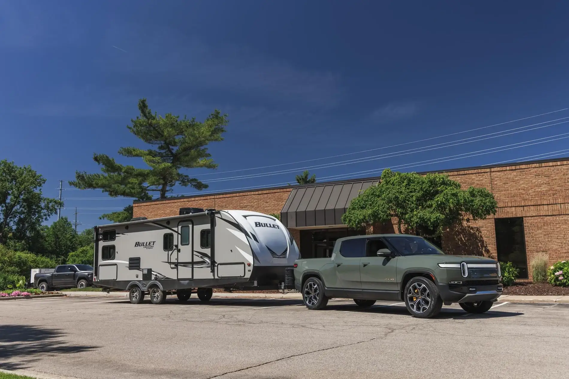2022 EV Pickup Towing Test