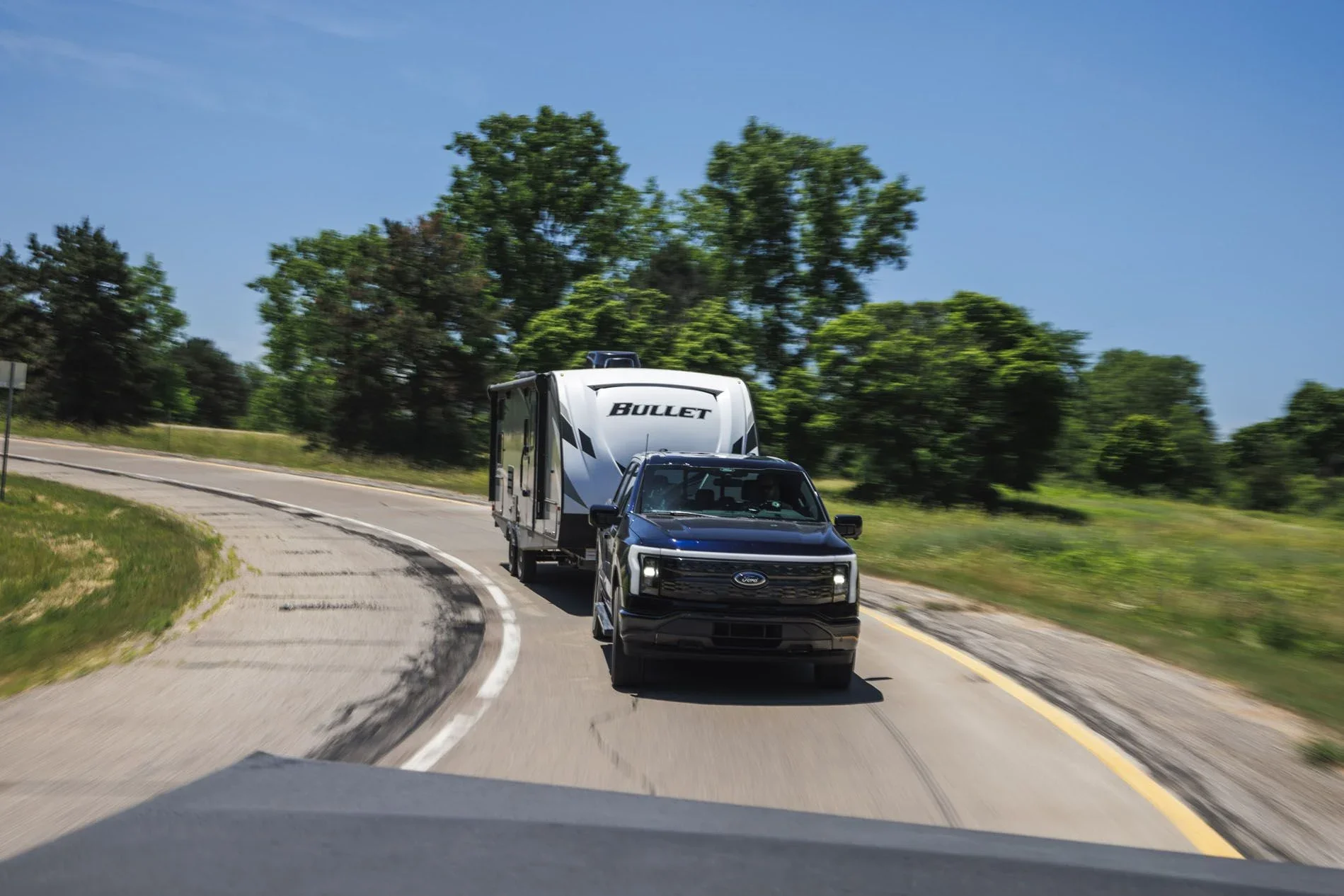 2022 EV Pickup Towing Test