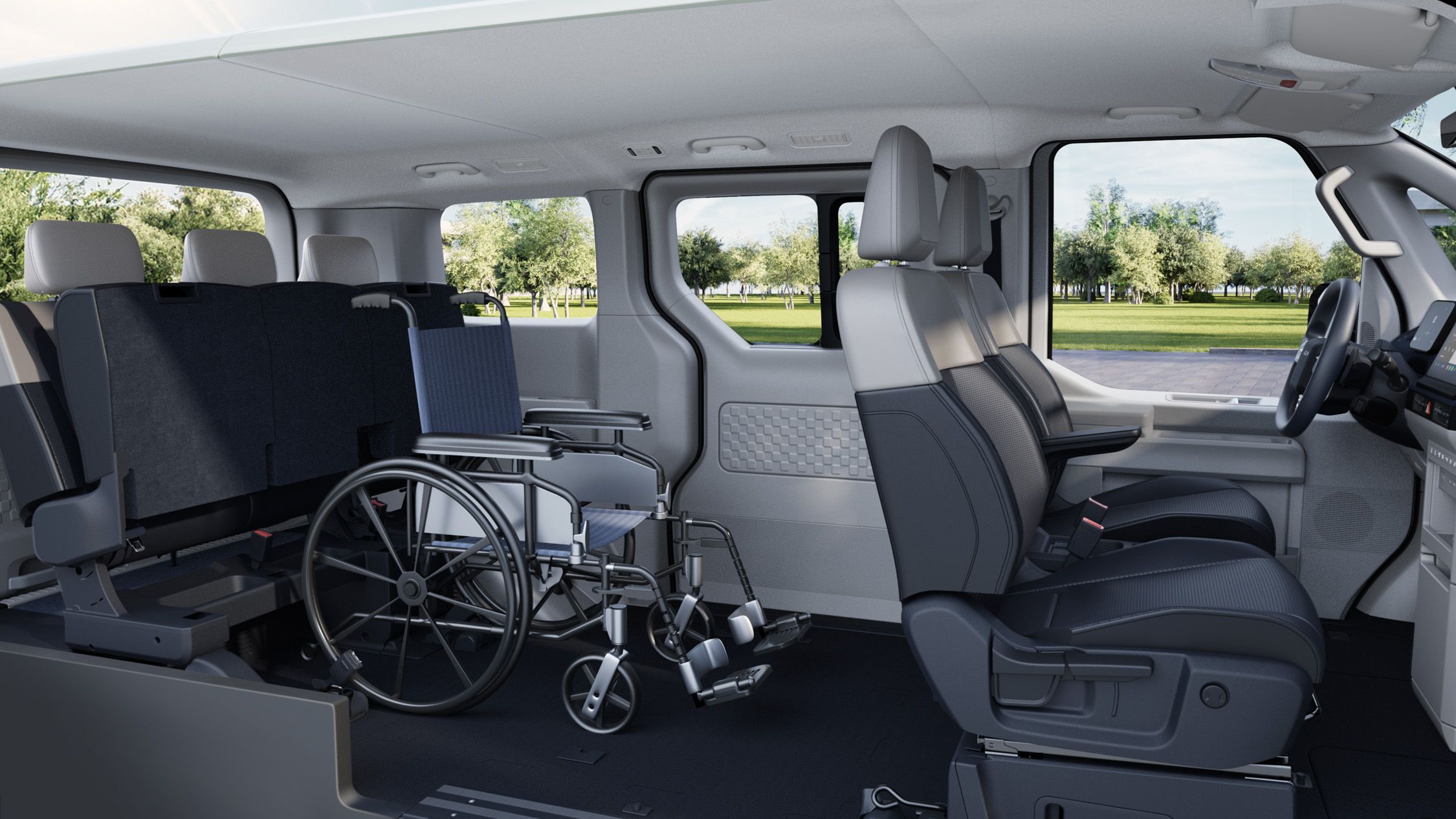 2025 Kia PV5 interior view