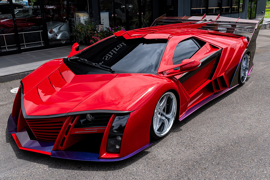 Final captivating view of BEAST supercar showcasing its complete design and engineering excellence