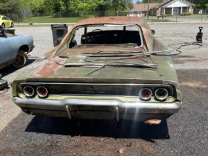 1968 Dodge Charger Restoration Project on eBay: $4,550