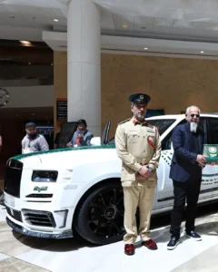 Dubai Police's Custom Mansory Rolls-Royce Cullinan: Luxury Meets Law Enforcement