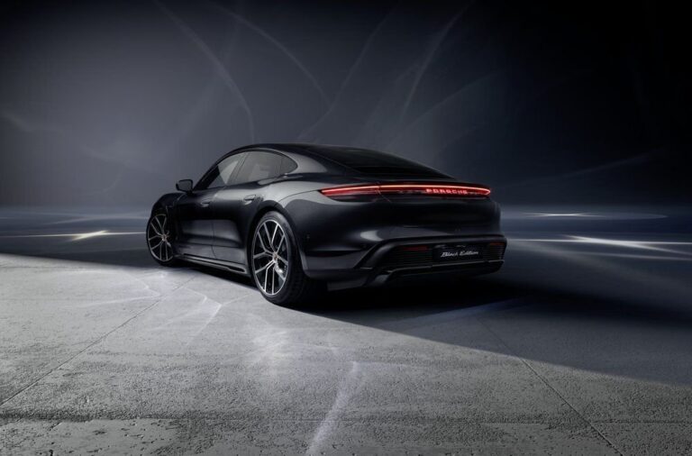 Porsche Taycan Black Edition Review | Specs, Features, and Photos