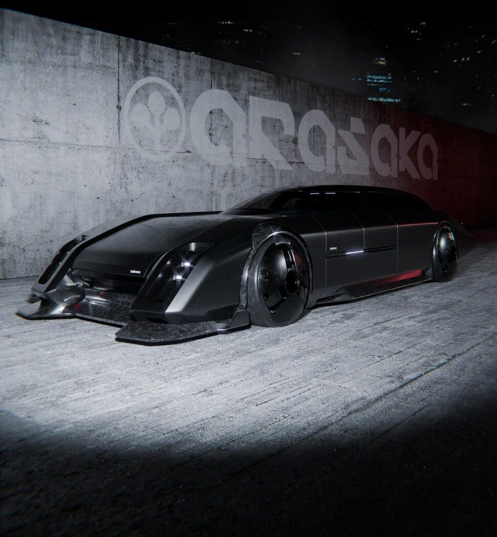 carskingdom1 Arasaka Lynx: The Brutalist Cyberpunk Concept Car That Outshines Official Lore Arasaka Lynx: The Brutalist Cyberpunk Concept Car That Outshines Official Lore