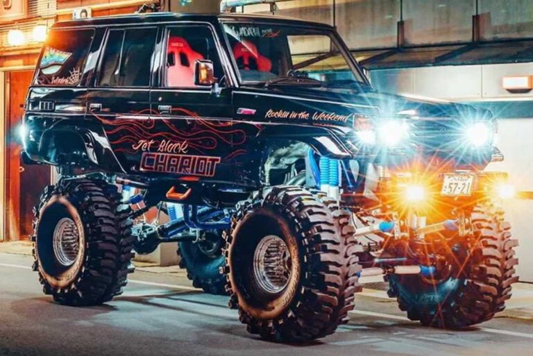 Inside Japan’s High-Lift 4x4 Resurrection: The 'Jet Black Chariot' Phenomenon