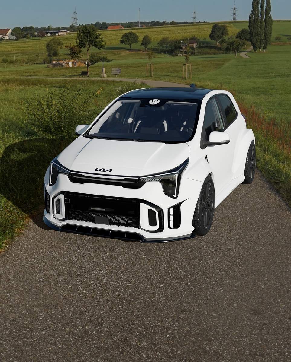 carskingdom1 Kia Picanto GT-R Concept: The Widebody GR Yaris Rival That Needs to Happen Kia Picanto GT-R Concept: The Widebody GR Yaris Rival That Needs to Happen