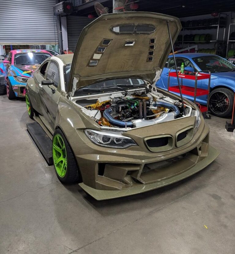 Inside China's Secret Urban Drift Haven: The 1300 HP Carbon Kevlar BMW M2