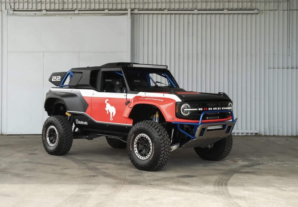 2023 Ford Bronco DR Desert Racer Listed on Bring a Trailer
