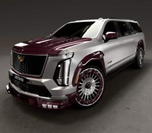 carskingdom1 LARTE Design ESTHETE Burgundy Carbon Cadillac Escalade Program Larte Design Escalade Esthete Burgundy Carbon Tuning Program