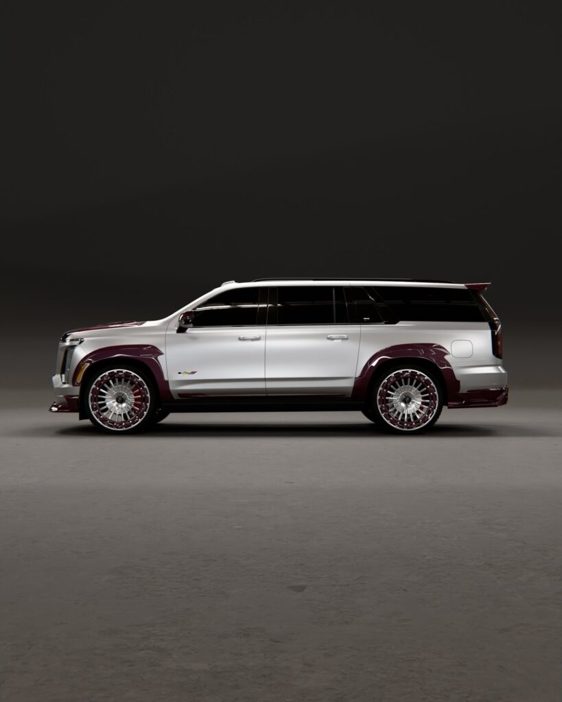 carskingdom1 LARTE Design ESTHETE Burgundy Carbon Cadillac Escalade Program Larte Design Escalade Esthete Burgundy Carbon Tuning Program