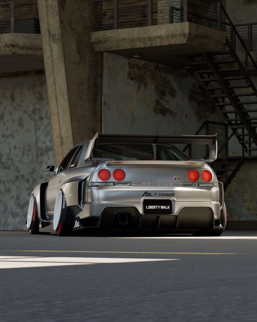 carskingdom1 Liberty Walk LB-Silhouette WORKS GT Body Kit Lands for Nissan Skyline R33 GT-R Liberty Walk LB-Silhouette WORKS GT Body Kit Lands for Nissan Skyline R33 GT-R