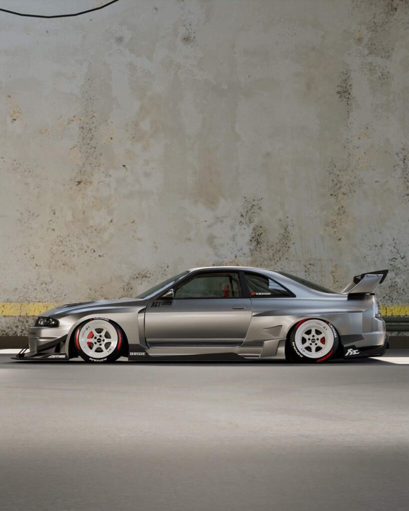 carskingdom1 Liberty Walk LB-Silhouette WORKS GT Body Kit Lands for Nissan Skyline R33 GT-R Liberty Walk LB-Silhouette WORKS GT Body Kit Lands for Nissan Skyline R33 GT-R