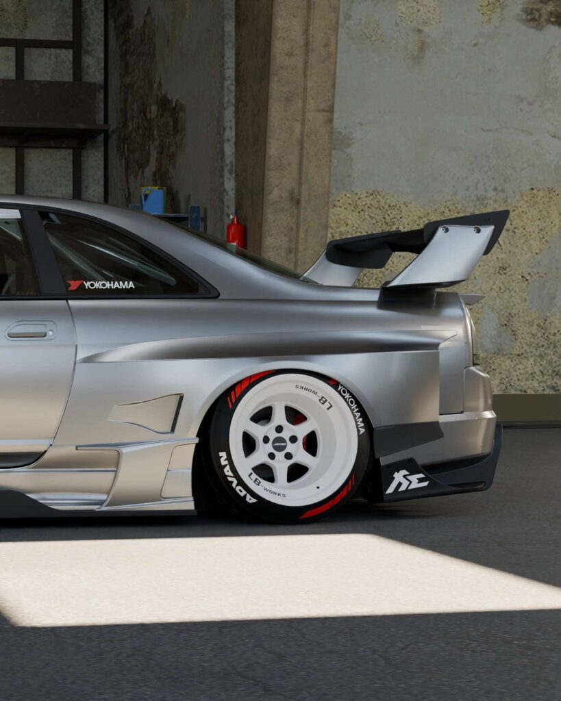 carskingdom1 Liberty Walk LB-Silhouette WORKS GT Body Kit Lands for Nissan Skyline R33 GT-R Liberty Walk LB-Silhouette WORKS GT Body Kit Lands for Nissan Skyline R33 GT-R