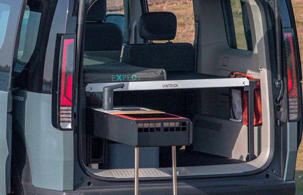 Vantrack LightCamp Turns Kia PV5 Into Modular Mini-Camper